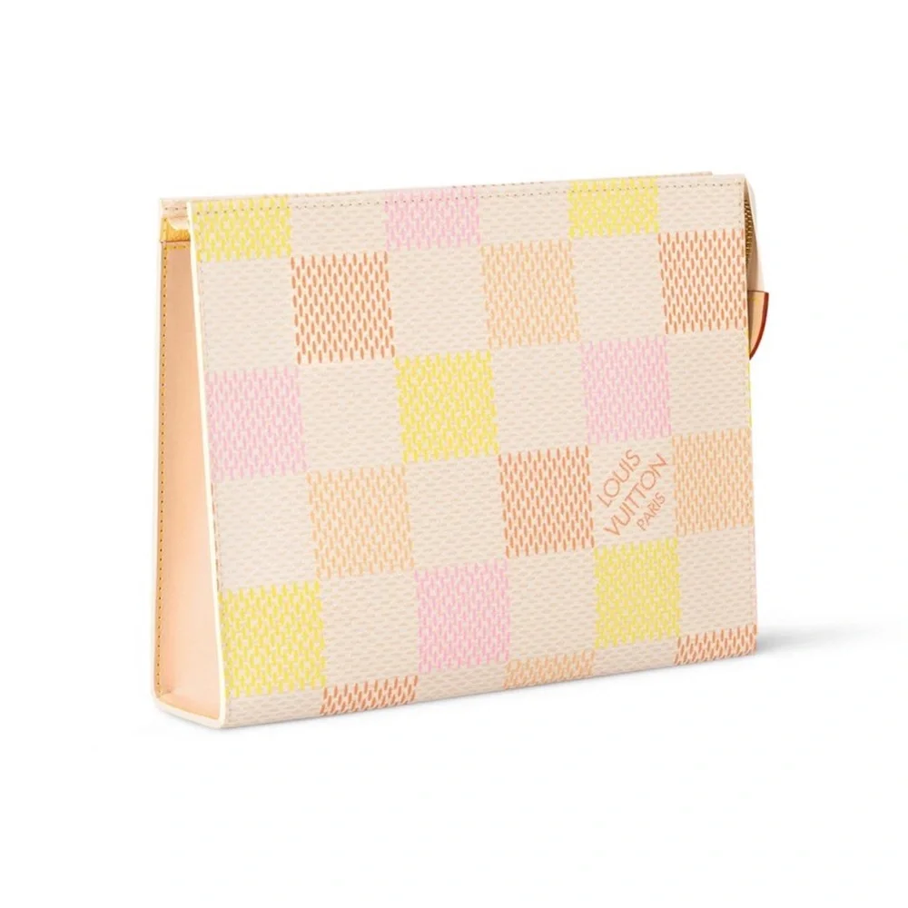 NEW Louis Vuitton Pastel Toiletry Pouch Damierlicious *RARE*